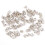 1000Pz Borchie Metalliche Con Cristalli Per Moda DIY 2