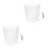 2Pz Tazza Latte Chiaro Multifunzione Per Casa 7