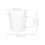 2Pz Tazza Latte Chiaro Multifunzione Per Casa 10