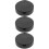 3Pz Posacenere Silicone Nero Con Coperchio Per E Tavolo 10