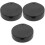 3Pz Posacenere Silicone Nero Con Coperchio Per E Tavolo 5