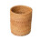 5Pz Organizer Scrivania in Rattan Marrone Per Penne E 1