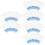 150Pz Tee Golf Bianco in Legno Stands E Supporti Per Palline 8