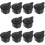 10Pz Valvola Scarico Nero Per Pentola Pressione Accessorio 10