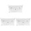 3Pz Clutch Jelly Trasparente Borsa Sera Resistente 2