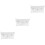 3Pz Clutch Jelly Trasparente Borsa Sera Resistente 5