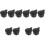 10Pz Valvola Scarico Nero Per Pentola Pressione Accessorio 5