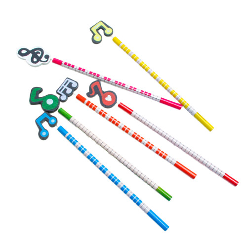 12Pz Per Musicale Materiale Legno Colorato 1