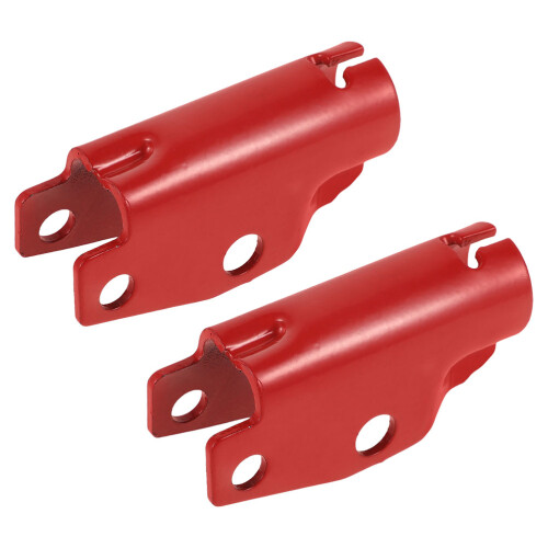 10Pièces Kit Poignées Hydraulique Fer Rouge Résistant Usage Auto 1