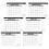 2Pz Calendario Muro Nero Mensile Per Casa E Ufficio 1