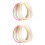 100Pz Braccialetti Fluorescenti Jelly Silicone Per Feste E Regali 5