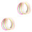 100Pz Braccialetti Fluorescenti Jelly Silicone Per Feste E Regali 3
