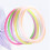 100Pz Braccialetti Fluorescenti Jelly Silicone Per Feste E Regali 9
