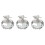 3Pz Vasetti in Per Nail Art, Resistenti E 6