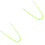 2Pz Catena Verde Acrilico Regolabile Per Jeans E Punk 3