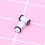 3Paia Piercing Tunnel Argento Alta Per Orecchie Festa 11