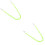 2Pz Catena Verde Acrilico Regolabile Per Jeans E Punk 6