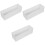 3Pz Contenitore Bustine Tè E Zucchero Bianco in Materiale PP 5