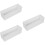 3Pz Contenitore Bustine Tè E Zucchero Bianco in Materiale PP 9