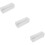 3Pz Contenitore Bustine Tè E Zucchero Bianco in Materiale PP 11