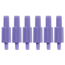 12Pz Adattatori Retroflusso Viola Per Tubi Pompa Elettrica Puliti