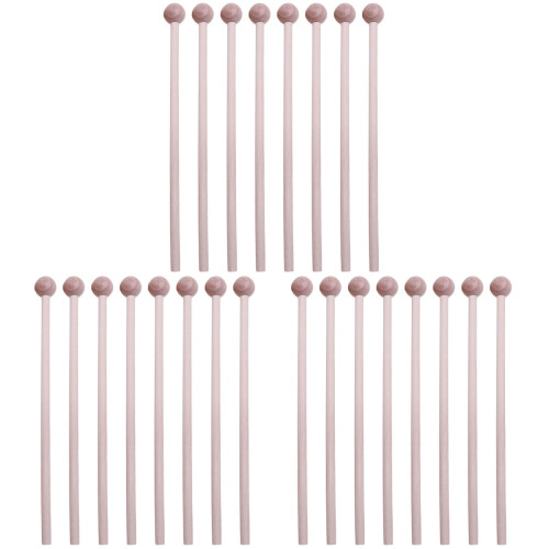 24Pz Martelli Legno Per Strumenti Percussivi Educativo 1