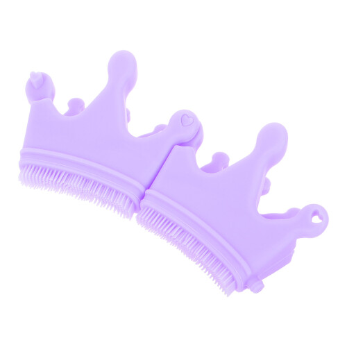 3Pz Silicone Lavanda Separator Dita Con E Spazzola Polvere 1