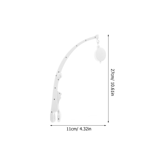 Support Mobile Lit Bébés 360 Clip Pliable Ajustable 2