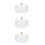 3Pz Copertura Per Torte in Acrilico Trasparente Per Buffet 8
