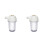 2Pz Sedimenti Rubinetto Casa Materiale Pet+pp+rame Bianco 4