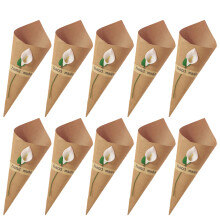 100Pz Carta Per Bouquet , Coni Fai- -Te Per Matrimoni