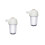 2Pz Sedimenti Rubinetto Casa Materiale Pet+pp+rame Bianco 8