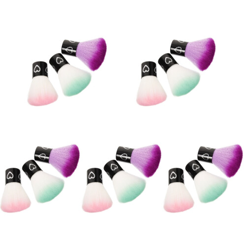 15Pz Make Up Fondotinta Set Morbido Per Cipria E Blush 2