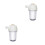 2Pz Sedimenti Rubinetto Casa Materiale Pet+pp+rame Bianco 6