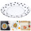 3Pz Piatti Neri Eleganti Per E Frutta in Cucina 8
