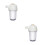 2Pz Sedimenti Rubinetto Casa Materiale Pet+pp+rame Bianco 5