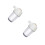 2Pz Sedimenti Rubinetto Casa Materiale Pet+pp+rame Bianco 3