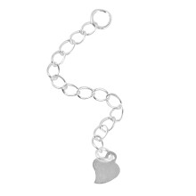 4Pz Estensori Collana Argento 925 Catena Allungabile Per Gioielli DIY
