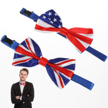 8Pz Usa Flag Uomo in Tessuto Per Cerimonie E Festa