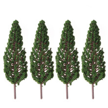 30Pz Piccoli Alberi Per Diorama Paesaggio Verde Con Realistico