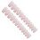 48Pz Tips Unghie Finte Rosa Per Uso Manicure 8