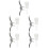 5Set Set Completo Fermacorda E Manopole Per Tende Multiuso 6