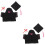 2Set Completo in Stoffa Reutilizzabile Per Bambole 8