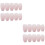 48Pz Tips Unghie Finte Rosa Per Uso Manicure 6