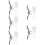 5Set Set Completo Fermacorda E Manopole Per Tende Multiuso 11