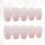 48Pz Tips Unghie Finte Rosa Per Uso Manicure 9