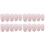 48Pz Tips Unghie Finte Rosa Per Uso Manicure 2