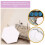 400Pz Carta Per Quilt Bianco Cucito DIY 7