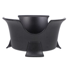 2Pz Alcolica Portatile Nero Design Triangolare Per Escursionismo