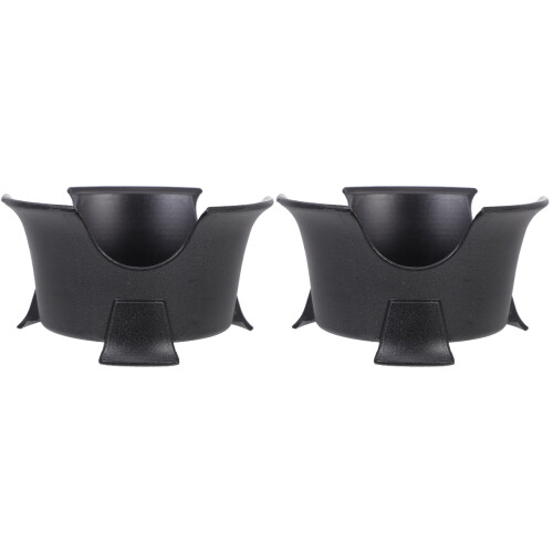 2Pz Alcolica Portatile Nero Design Triangolare Per Escursionismo 1